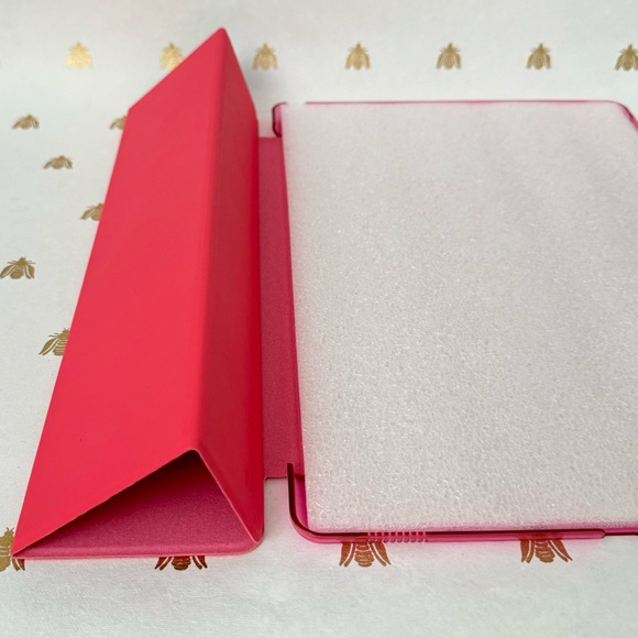 Zeox iPad Pro 12.9” Slim Case NEW Fun Hot Coral Pink Smart Wake & Sleep Feature - Picture 6 of 10